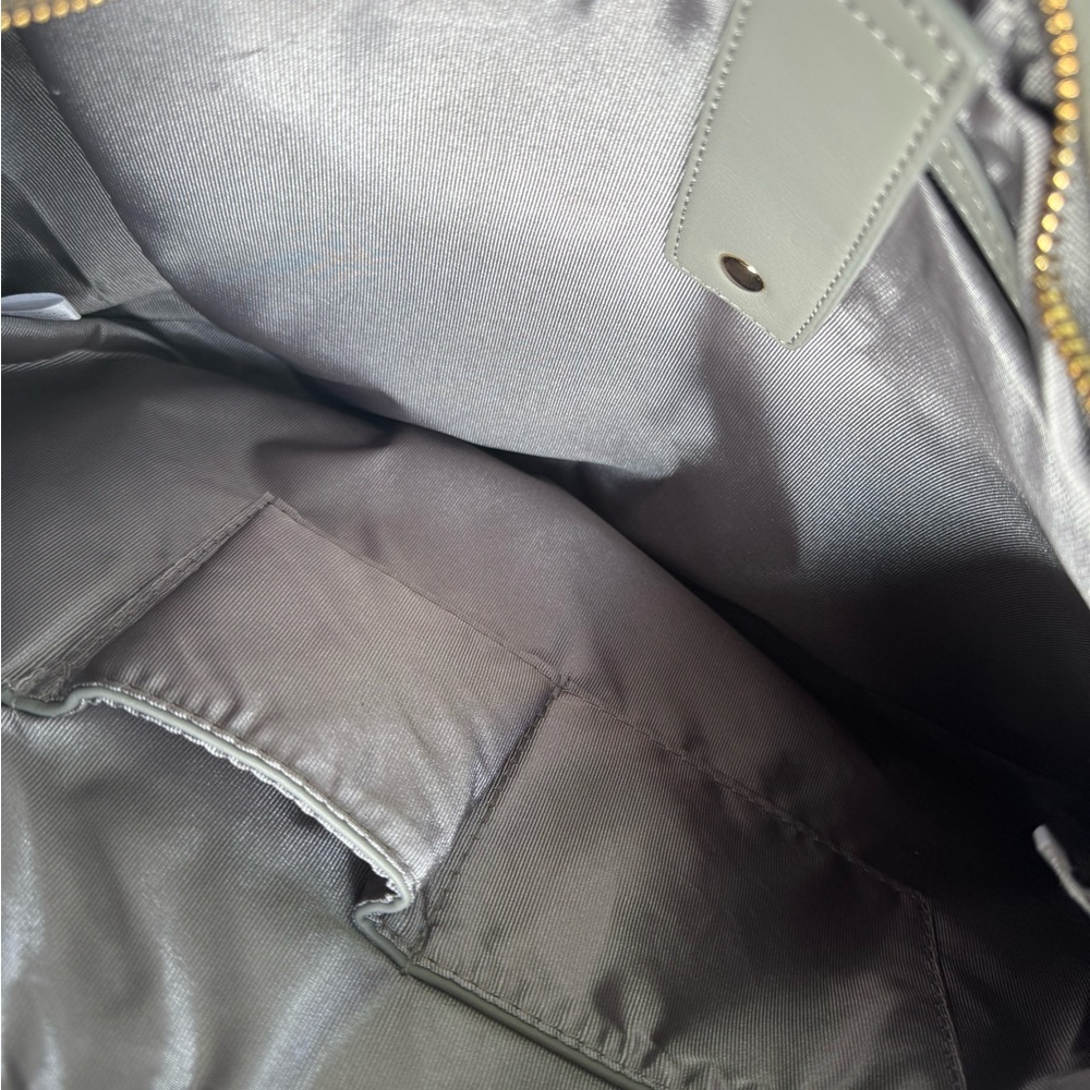 Anthropologie Brigitte Woven Hobo by Melie Bianco; Vegan Leather-Gray - Picture 3 of 4